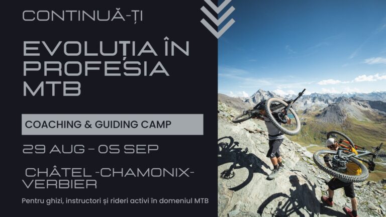 MTB Coaching & Guiding Camp – 29 Aug – 05 Sep